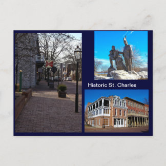 Historic St. Charles Vykort