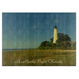Historic St Mark's Light Florida Caking Board