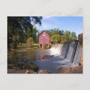 Historic Starr's Mill Vykort