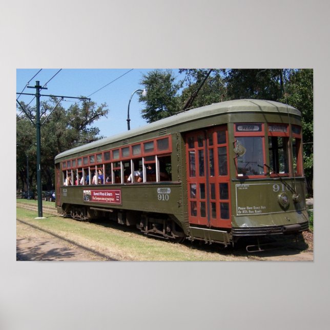 Historic Street Car Poster (Framsidan)
