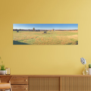Historic Virginia Battlefield Photo - American Civ Canvastryck