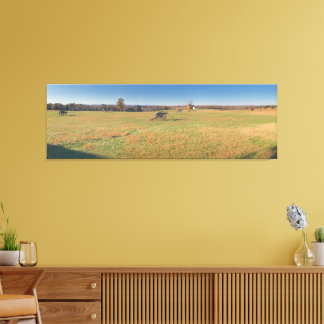 Historic Virginia Battlefield Photo - American Civ Canvastryck