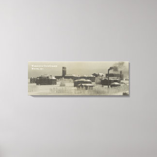 Historic Washington State College (WSU) Canvastryck