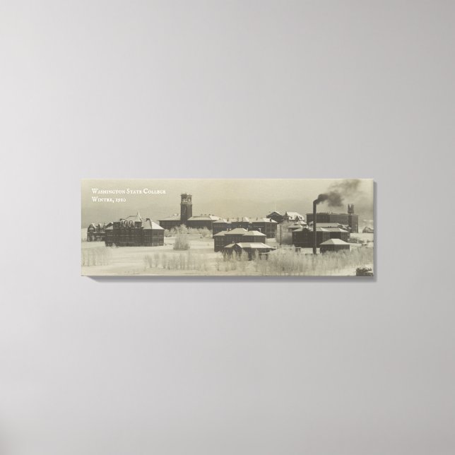 Historic Washington State College (WSU) Canvastryck (Framsida)