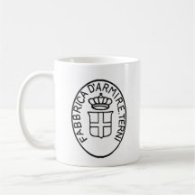 Historical antique Italian arsenal Terni logo
