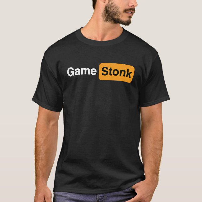 Historical Game Stonk Wallstreetbets T Shirt (Framsida)