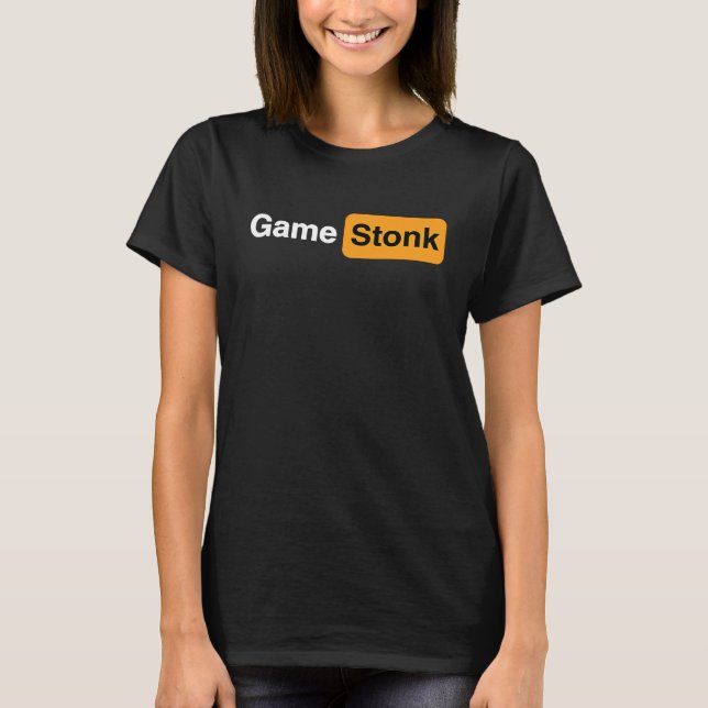 Historical Game Stonk Wallstreetbets T Shirt (Framsida)