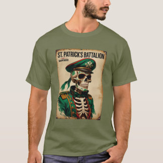 Historical Saint Patricks Battalion Military T Shirt