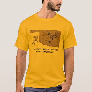 Historically afrikansk amerikanstäder i Oklahoma T-shirt