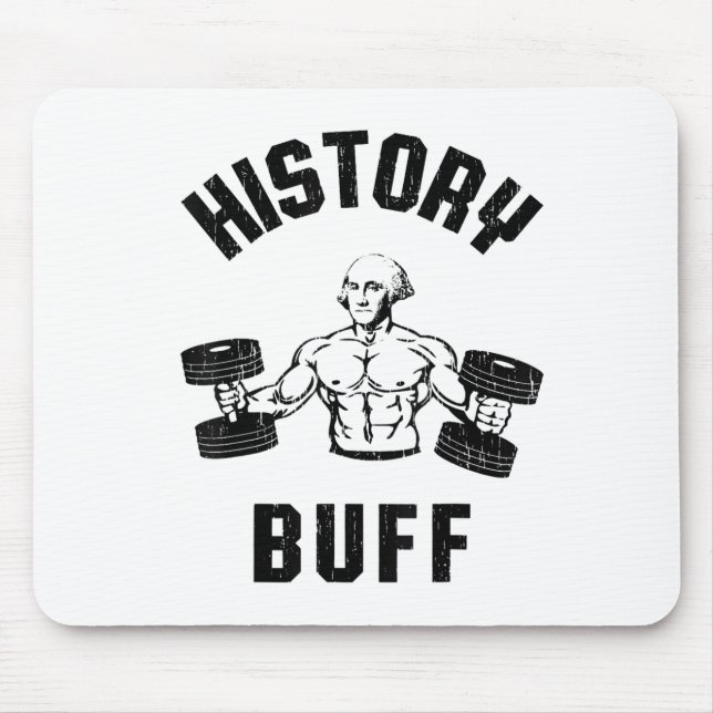 Historiebuffe Rolig George Washington Träning , Sm Musmatta (Framsidan)