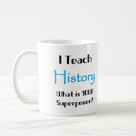 historielära kaffemugg