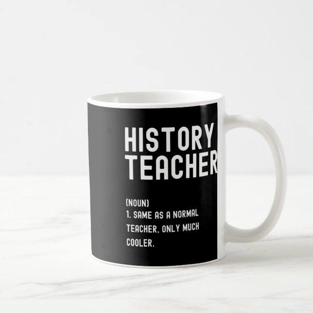 Historielärare Definition Första Skoldagen  Kaffemugg (Höger)