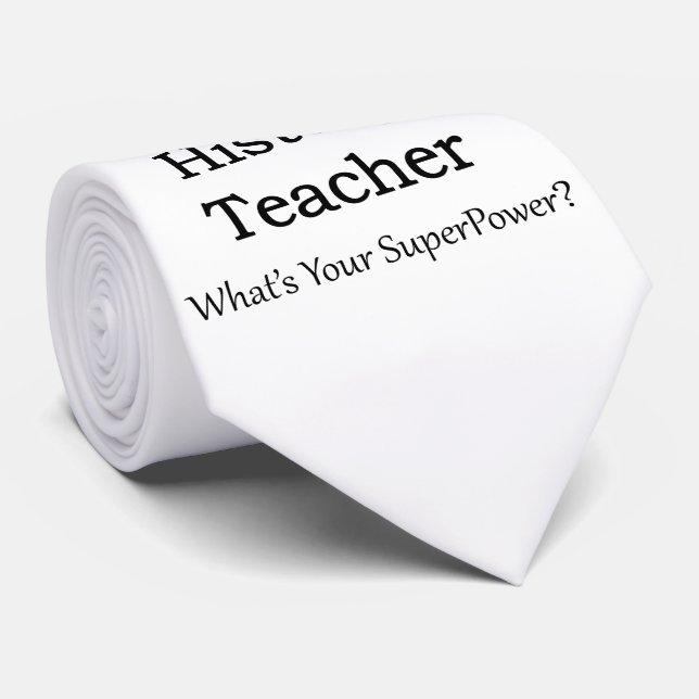 Historielärare Slips (Rullad)