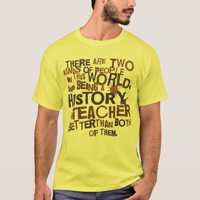 Historieläraregåva T-shirt (Framsida)