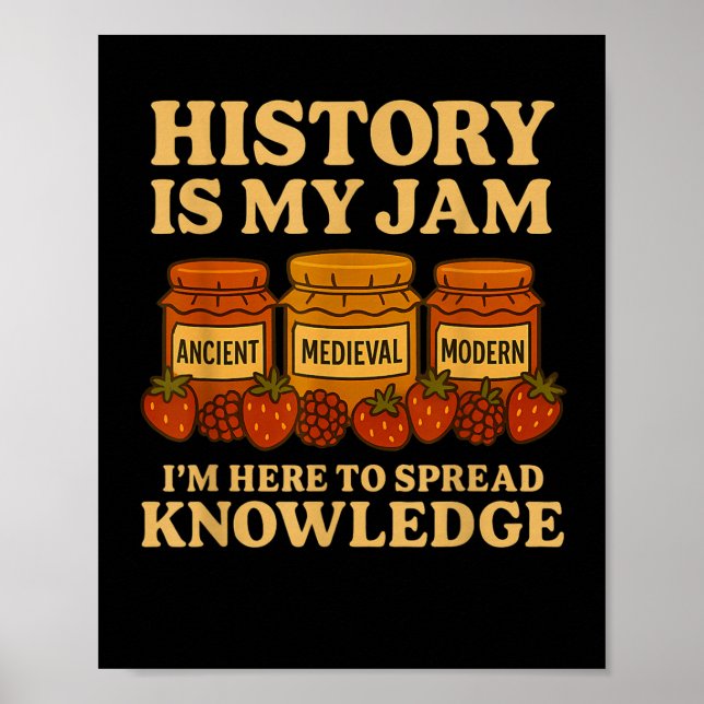 Historien är min Sylt Lärare Back to school Fir Poster (Framsidan)