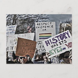 Historien har sitt Ögon på dig Vykort