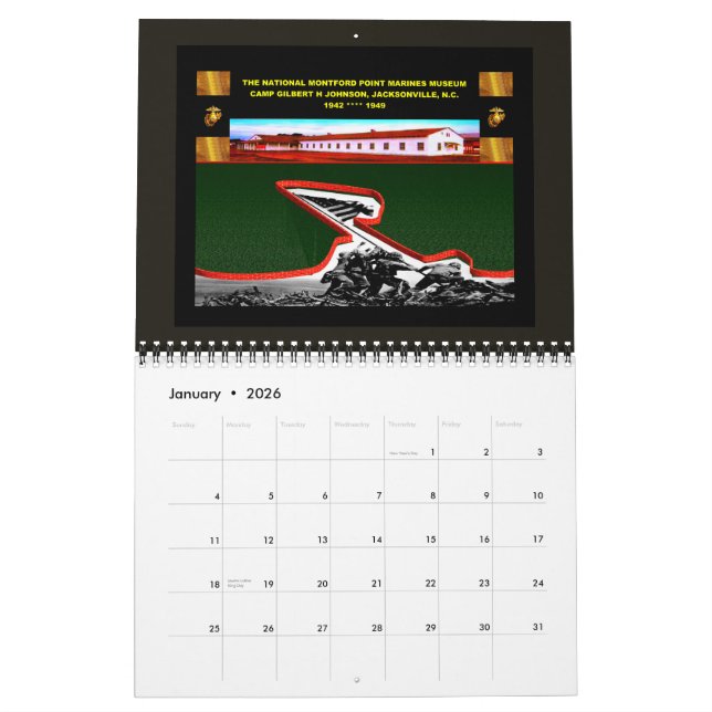 Historien om Montford Point marines Kalender (Jan 2026)