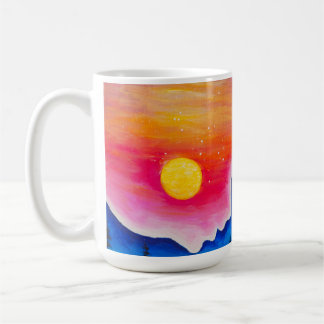 Historien om sol och måne kaffemugg