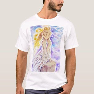 Historien om två flickor och deras bräckliga kärle t shirt