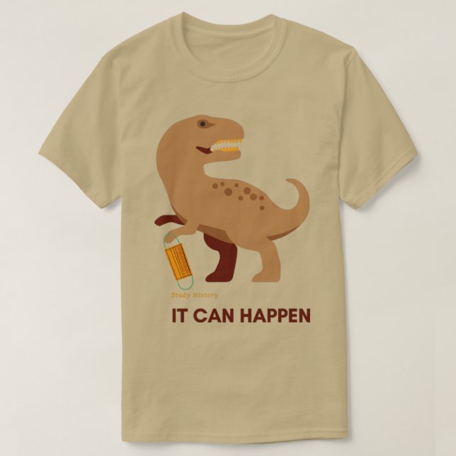 Historien upprepar sig t shirt (Design framsida)