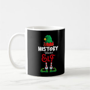 Historiens lärare Elf-jultomten Helgdag Pajama Kaffemugg