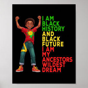 Historiens månad Junetonde Independence day Kid Bo Poster
