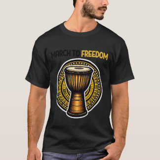 Historiens rytmer: Black Heritage Drum Collection T Shirt