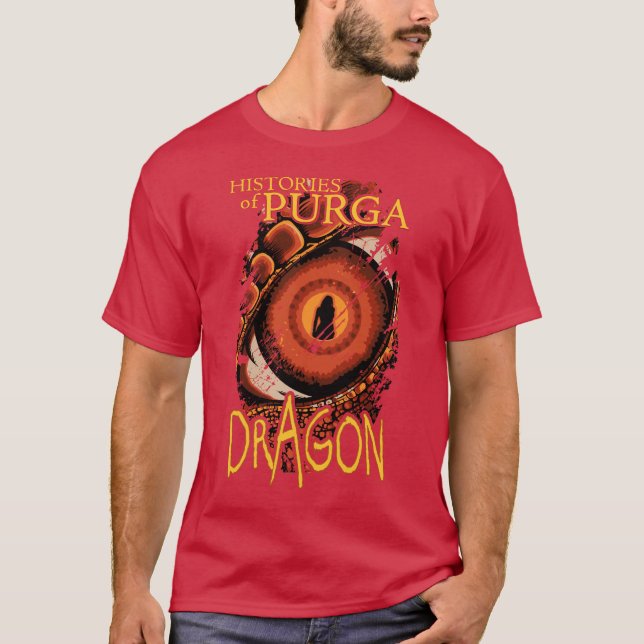 Historier av Purga - drakeTShirt T Shirt (Framsida)
