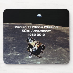 Historik Apollo 11 Måne Uppdrag 50-årsdagen Musmatta