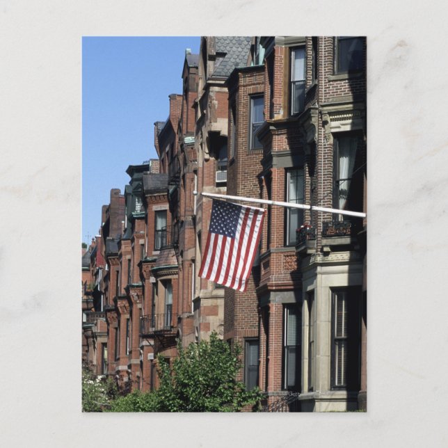 Historik, Bay Area, Boston, Massachusetts Vykort (Framsida)