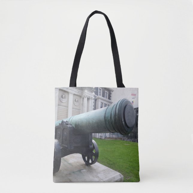 Historik Cannon Tote Bag Tygkasse (Framsida)
