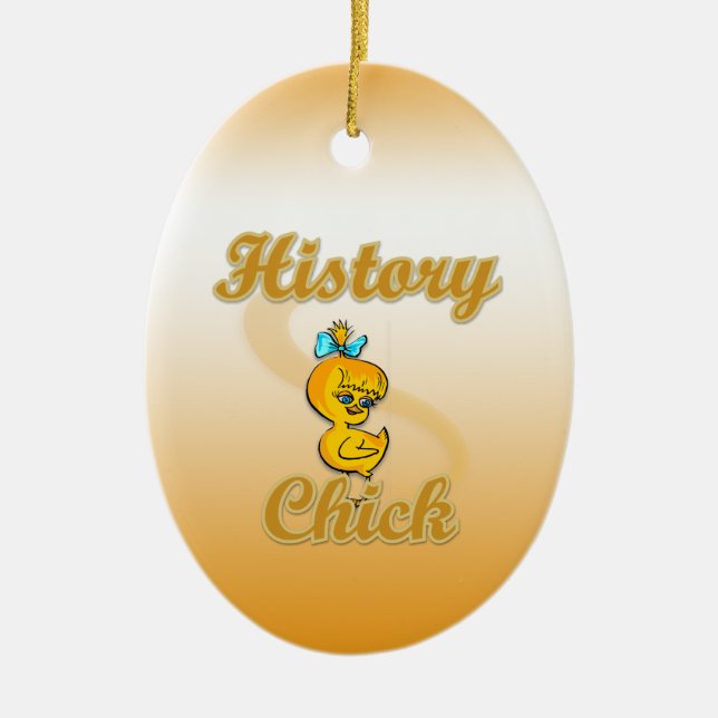 Historik, Chick Julgransprydnad Keramik (Framsidan)