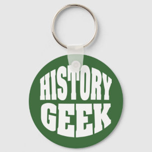 Historik Geek Funny Nyckelring