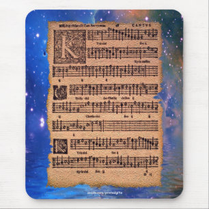 Historik Gregorian Chant Lakan Music Mousemat Musmatta