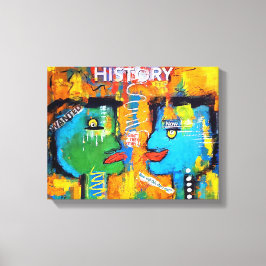 Historik, Kanvastryck