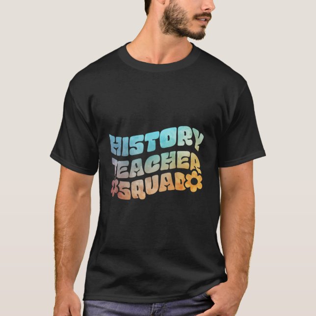 Historik Lärare Social Studier T Shirt (Framsida)