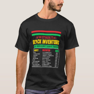 Historik över bortglömda svartinventariers svarta  t shirt