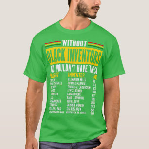 Historik över bortglömda svartinventariers svarta  t shirt