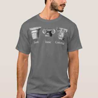 Historik över klassisk orderarkitektur t shirt