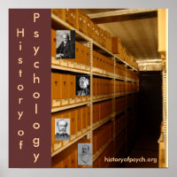 Historik över psykologi Poster Archive Edition