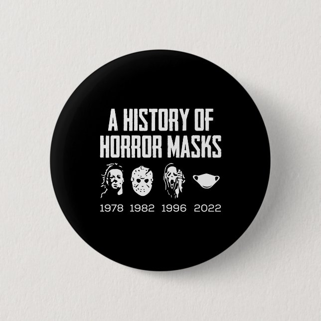 Historik över skräckmasker Lazy Halloween Costume  Knapp (Framsida)