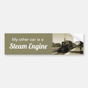 Historik Railroad Bildekal