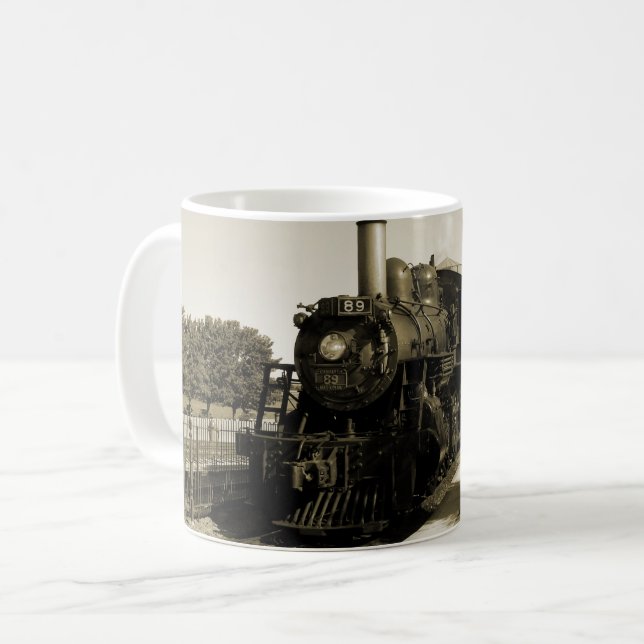 Historik Railroad Kaffemugg (Framsida vänster)