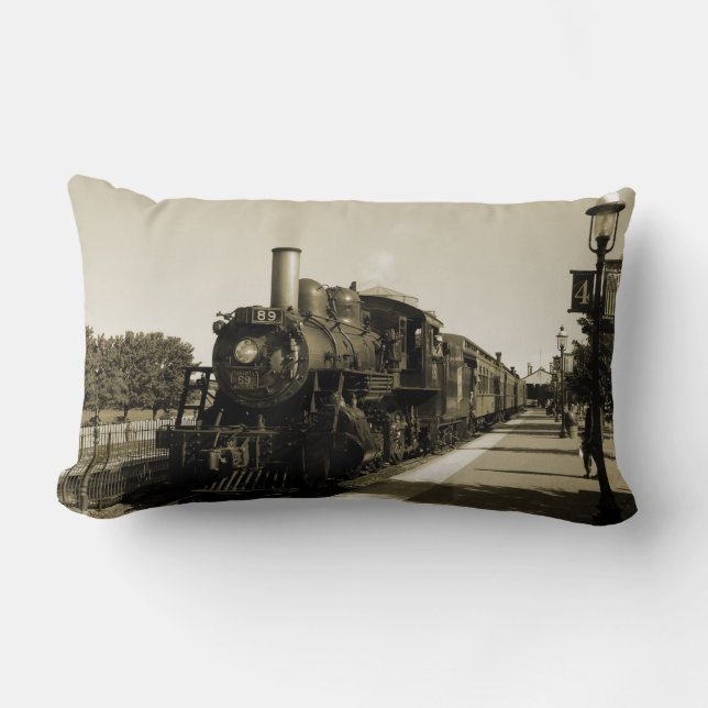 Historik Railroad Lumbarkudde (Framsida)