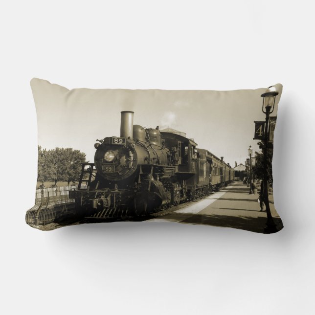 Historik Railroad Lumbarkudde (Framsida)