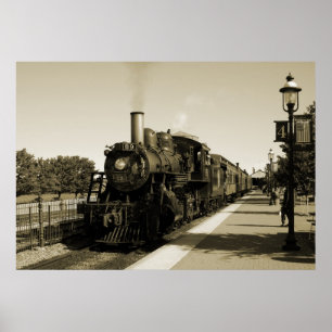 Historik Railroad Poster