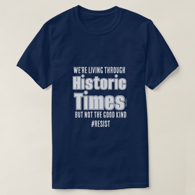 Historik Times - en ministerP Shirt T Shirt (Design framsida)