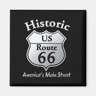 Historik väg 66 magnet