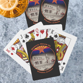 Historik väg 66 Mål Winslow Arizona Casinokort
