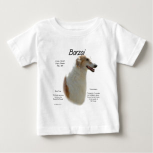 Historikdesign för Borzoi Tee Shirt